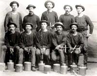 Miners circa 1910, Bisbee, AZ